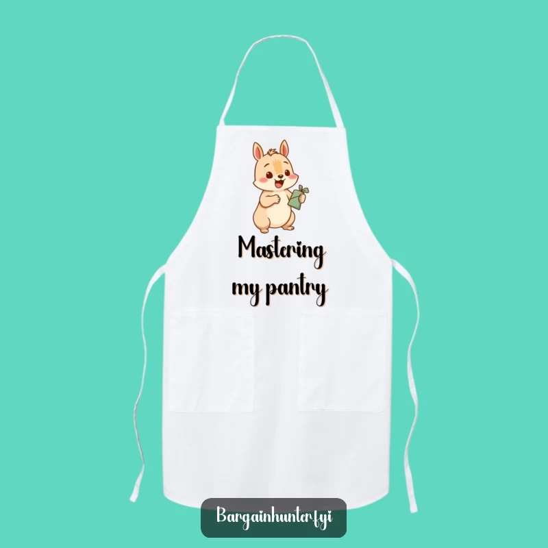Funny Squirrel Apron: Happy Trader for Kitchen Fun
