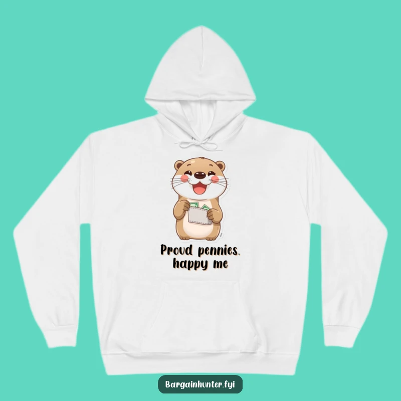 Funny Otter Hoodie: Cozy Up with This Proud Saver's Perfect Gift