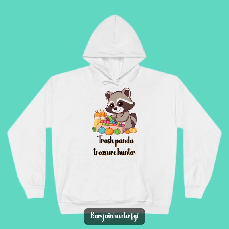 Funny Raccoon Collector Hoodie: Cozy Up with this Hilarious Sorting Raccoon