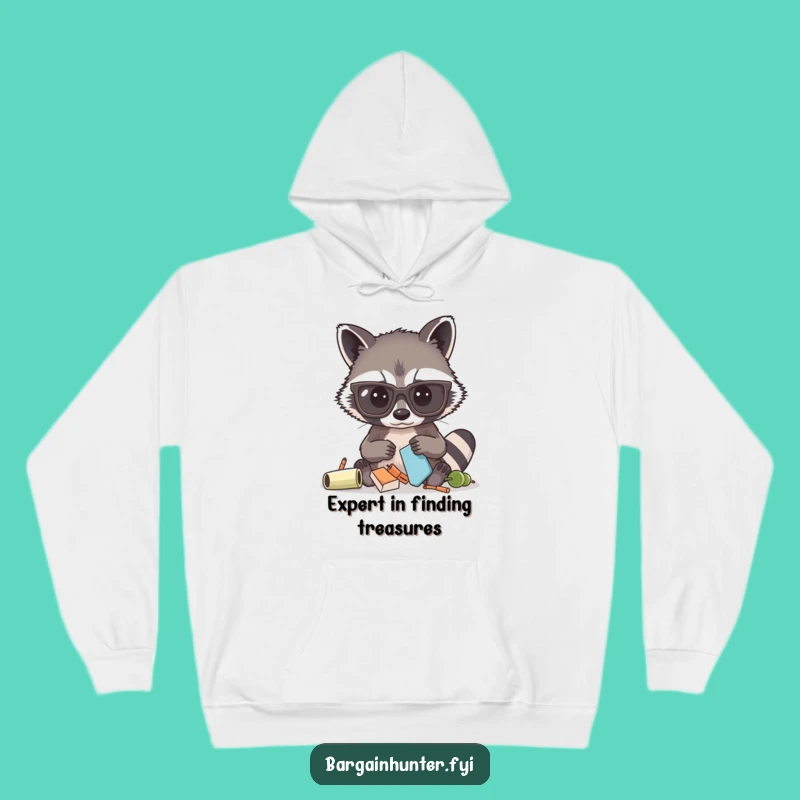 Funny Raccoon Sifting Hoodie: Warm and Hilarious, the Perfect Cozy Gift