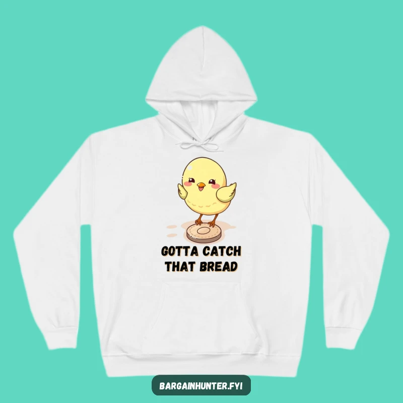 Funny Bird Pecking Coin Hoodie: Cozy Up with This Hilarious & Lucky Wear!