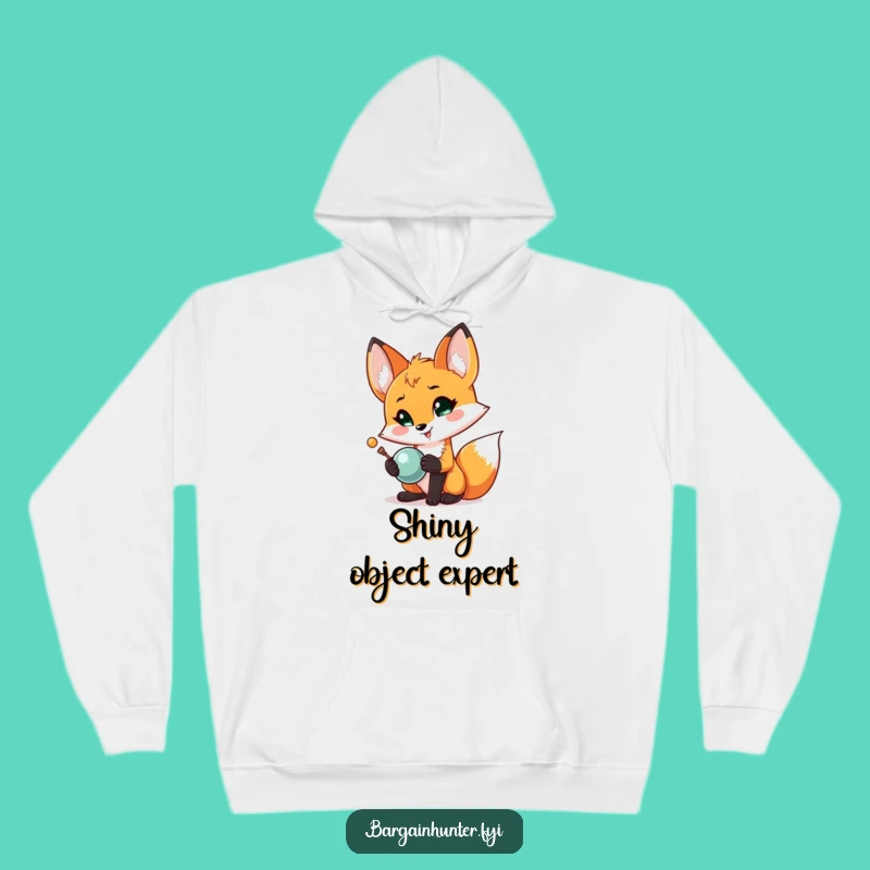 Funny Fox Treasure Hoodie: Cozy Up with this Hilarious Proud Fox Sweatshirt