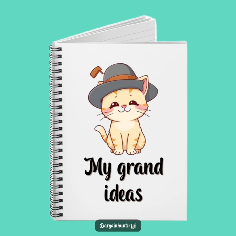 Funny Cat Hat Notebook: Playful Kitty Journal for Amused Ideas