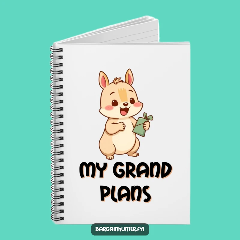 Funny Squirrel Notebook: Happy Trader Journal for Great Ideas