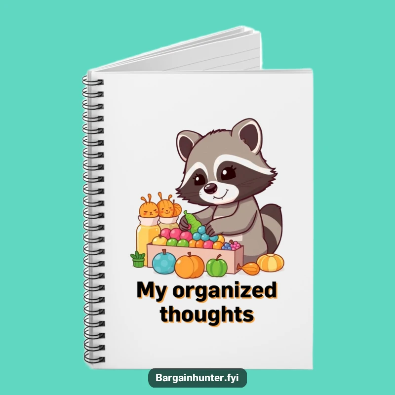 Funny Raccoon Collector Notebook: Jot Down Finds with this Hilarious Raccoon