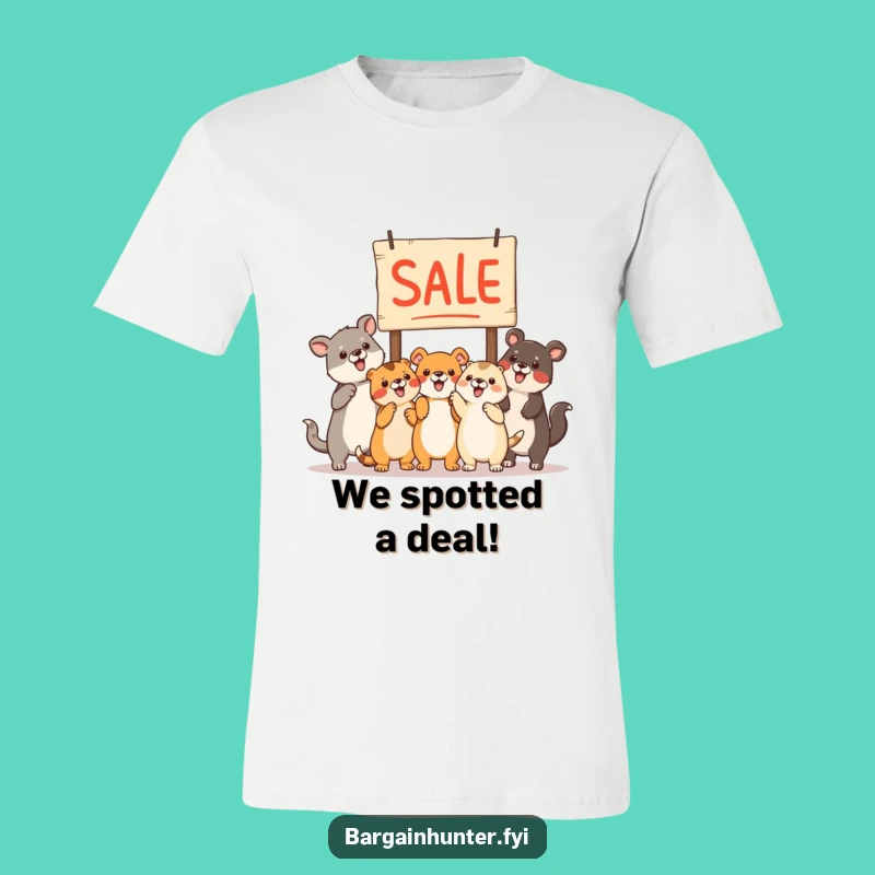 Funny Animals Pointing Tee - Celebrate Sales Funny Gift!
