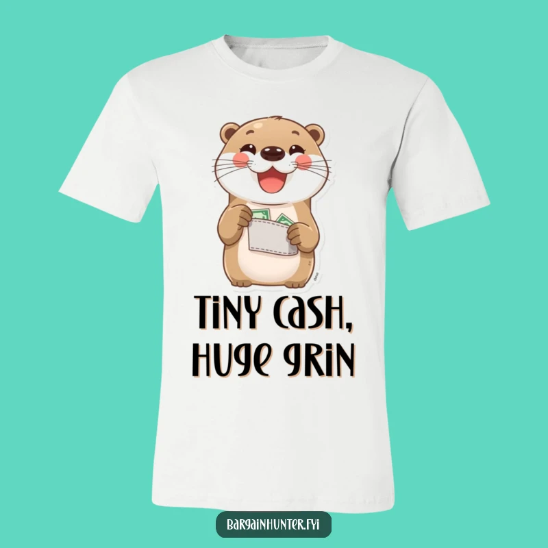 Funny Otter Shirt: Pocket Change Pride, Perfect Saver's Gift